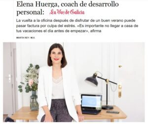 Cómo gestionar la vuelta al trabajo tras las vacaciones – Consejos de Elena Huerga, coach de empleo