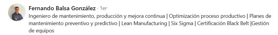 Foto de Fernando B., Ingeniero, reseña de coaching de carrera.